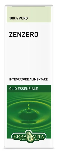 ERBA VITA OLIO ESSENZIALE ZENZERO INTEGRATORE DIGESTIVO 10 ML