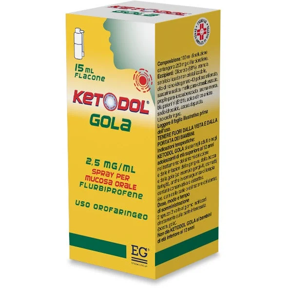 KETODOL GOLA SPRAY ORALE 15 ML