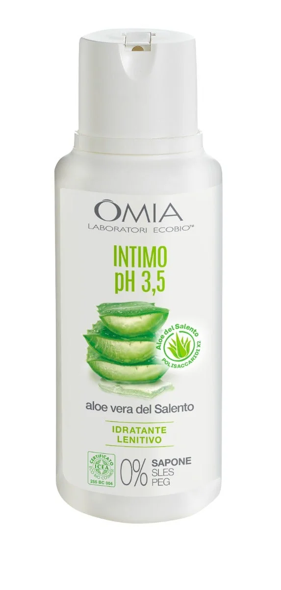 OMIA GEL DETERGENTE INTIMO ECOBIO PH 3,5 CON ALOE VERA 250 ML