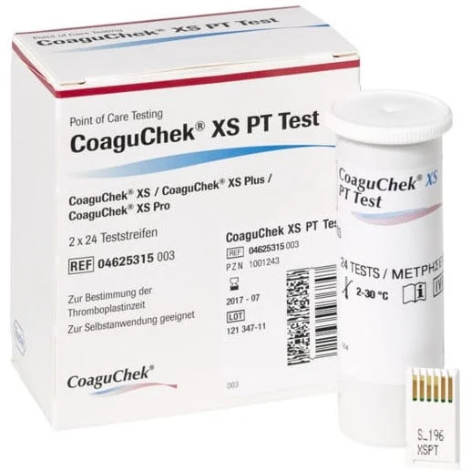 COAGUCHEK XS PT TEST 2X24STR