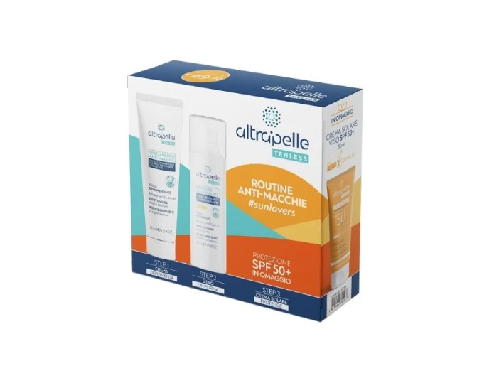 ALTRAPELLE TENLESS CREMA ANTIMACCHIE 50 ML + SIERO 30 ML + CREMA SOLARE VISO 50 ML