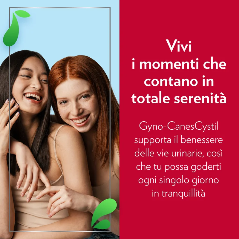 Gyno-CanesCystil CistiPro 14 Bustine Integratore per il benessere delle vie urinarie