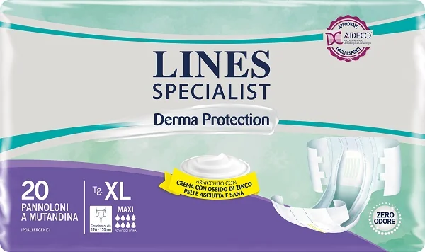 LINES SPEC DERMA P. MUT MAXI XL x20