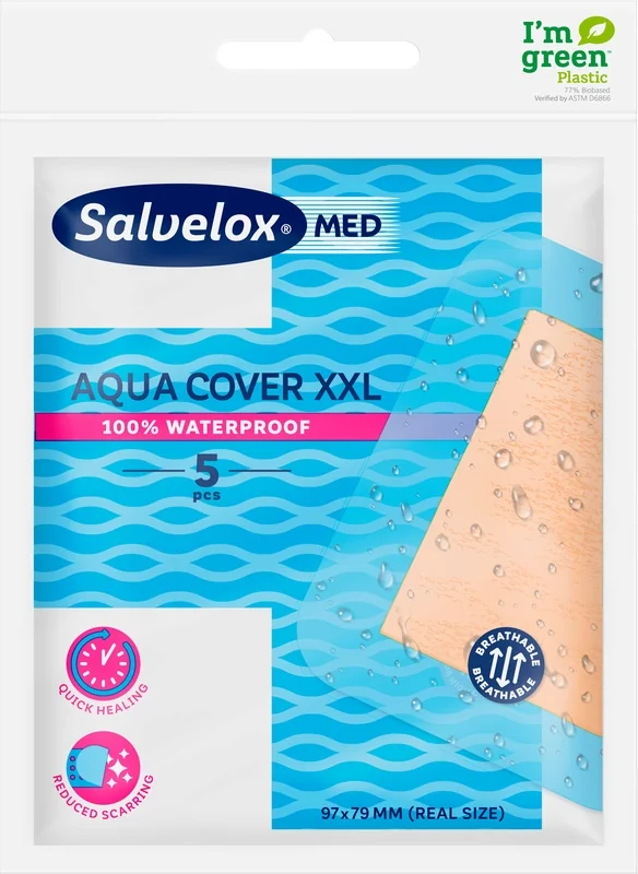 SALVELOX COMPRESSA AQUA ADESIVA XXL 5 PZ