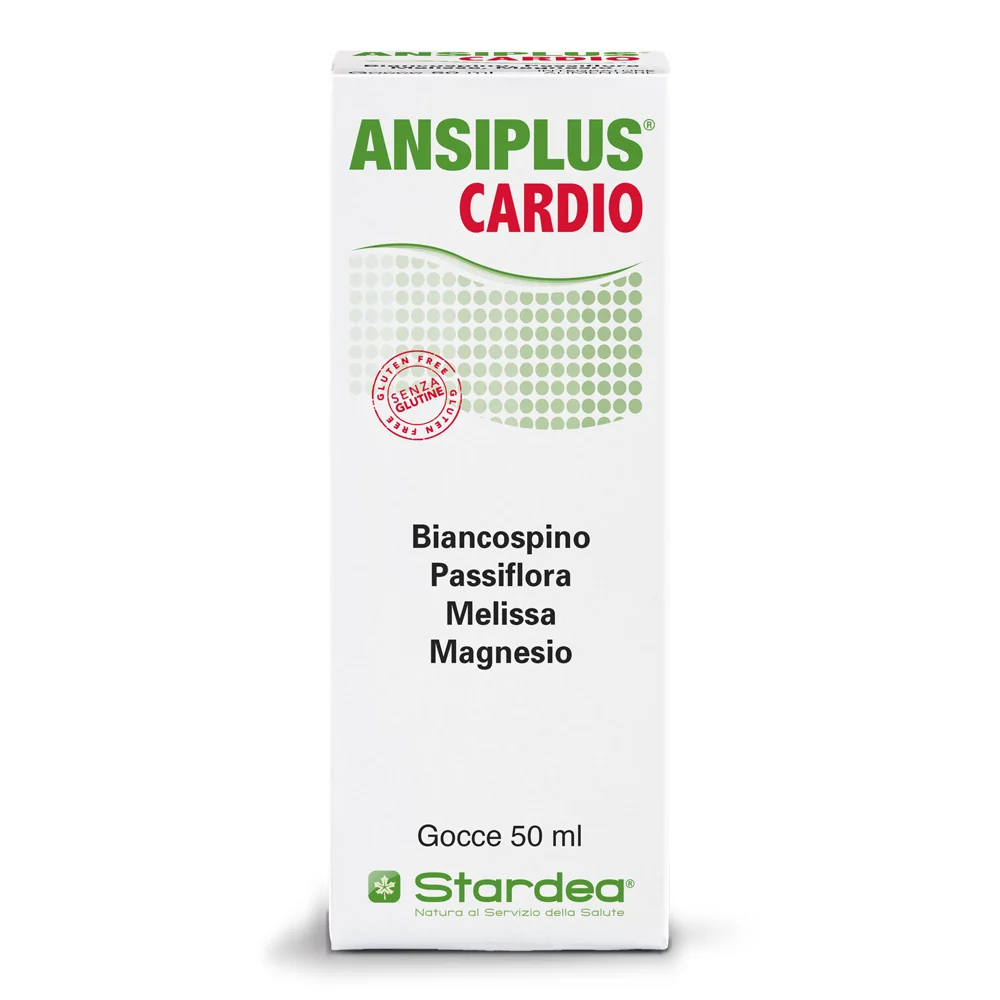 ANSIPLUS CARDIO GOCCE INTEGRATORE BENESSERE CARDIOVASCOLARE 50 ML