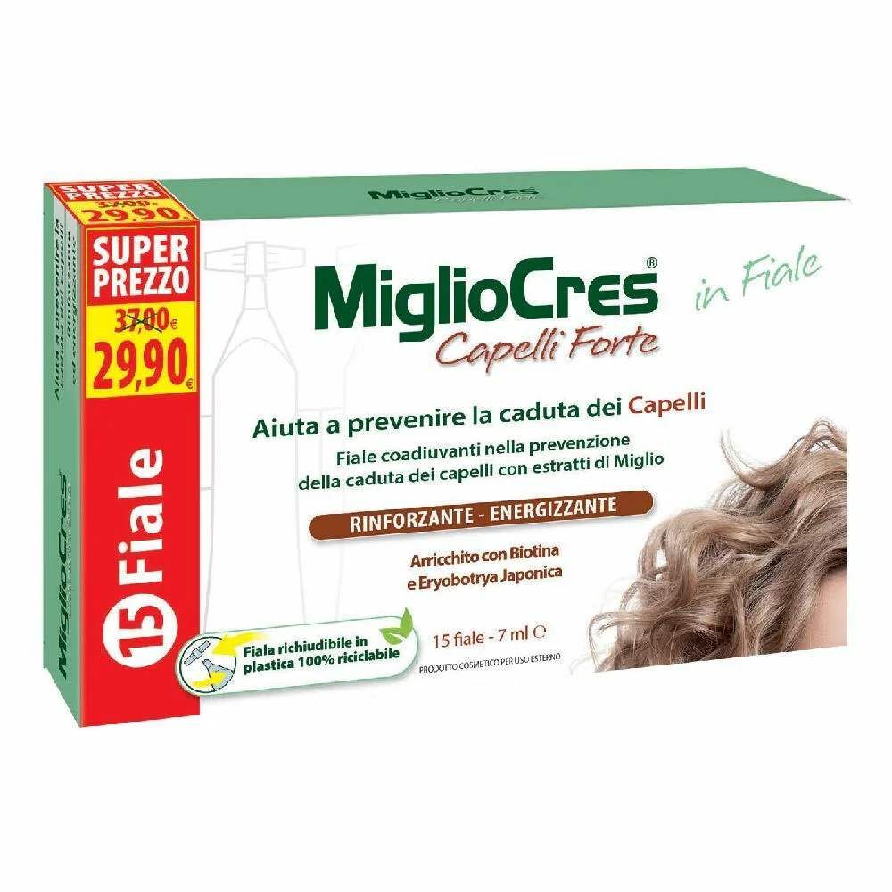 MIGLIOCRES CAPELLI FORTE 15 FIALE