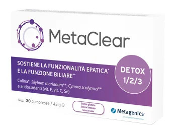 METACLEAR INTEGRATORE FUNZIONALITÀ  EPATICA 30 COMPRESSE