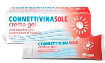 CONNETTIVINA SOLE CREMA GEL LENITIVA CALMANTE 100 G