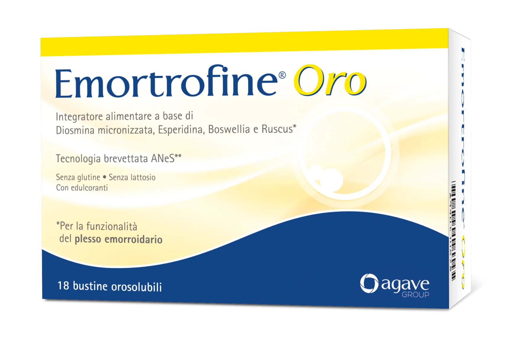 EMORTROFINE ORO INTEGRATORE PER DISTURBI EMORROIDALI 18 BUSTINE