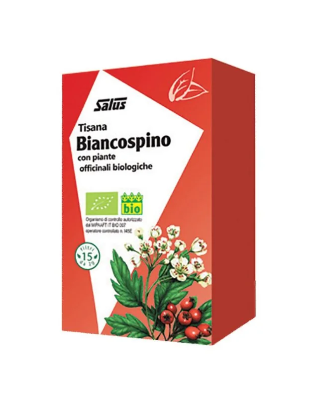 SALUS TISANA BIOLOGICA BIANCOSPINO 15 FILTRI