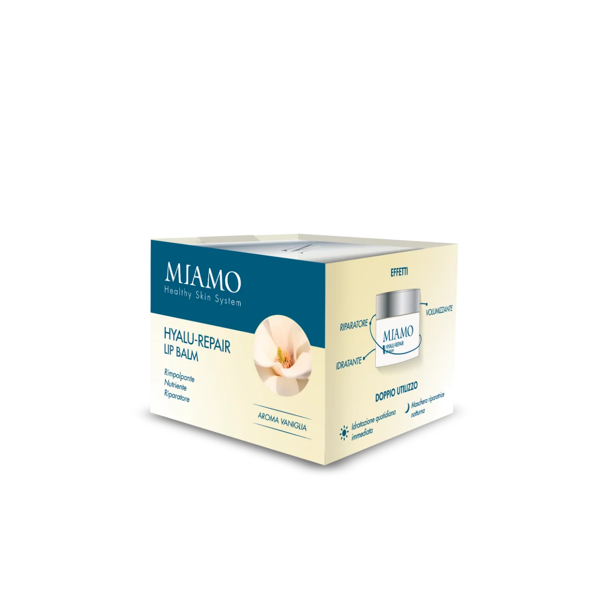 Miamo Longevity Plus Hyalu Repair Lip Balm 15 ml Balsamo Labbra Idratante Riparatore Rimpolpante Nutriente