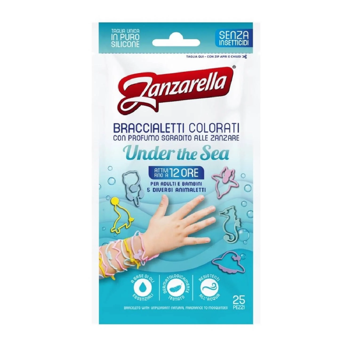 ZANZARELLA BRACCIALETTI UNDER THE SEA 25 PEZZI