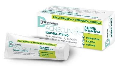 DERMOVITAMINA ACNECLIN IDROGEL ATTIVO TRATTAMENTO ACNE 40 ML