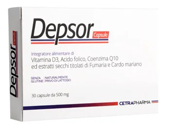 DEPSOR 30CPS 500MG