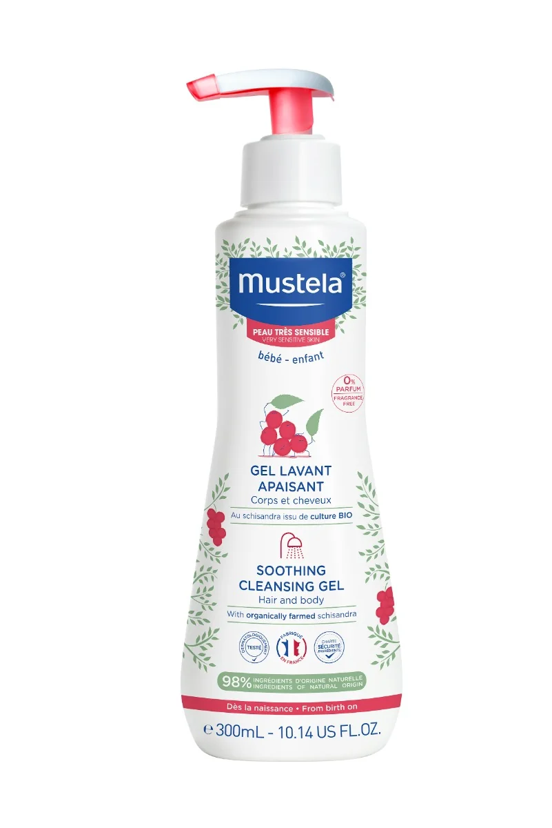 MUSTELA GEL DETERGENTE LENITIVO 300 ML