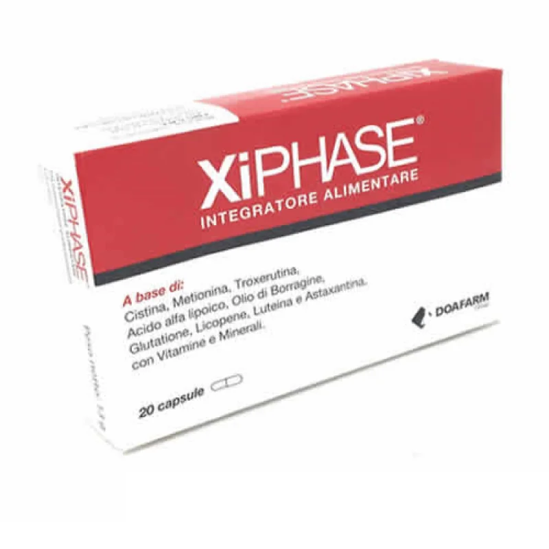 XIPHASE INTEGRATORE 20 CAPSULE