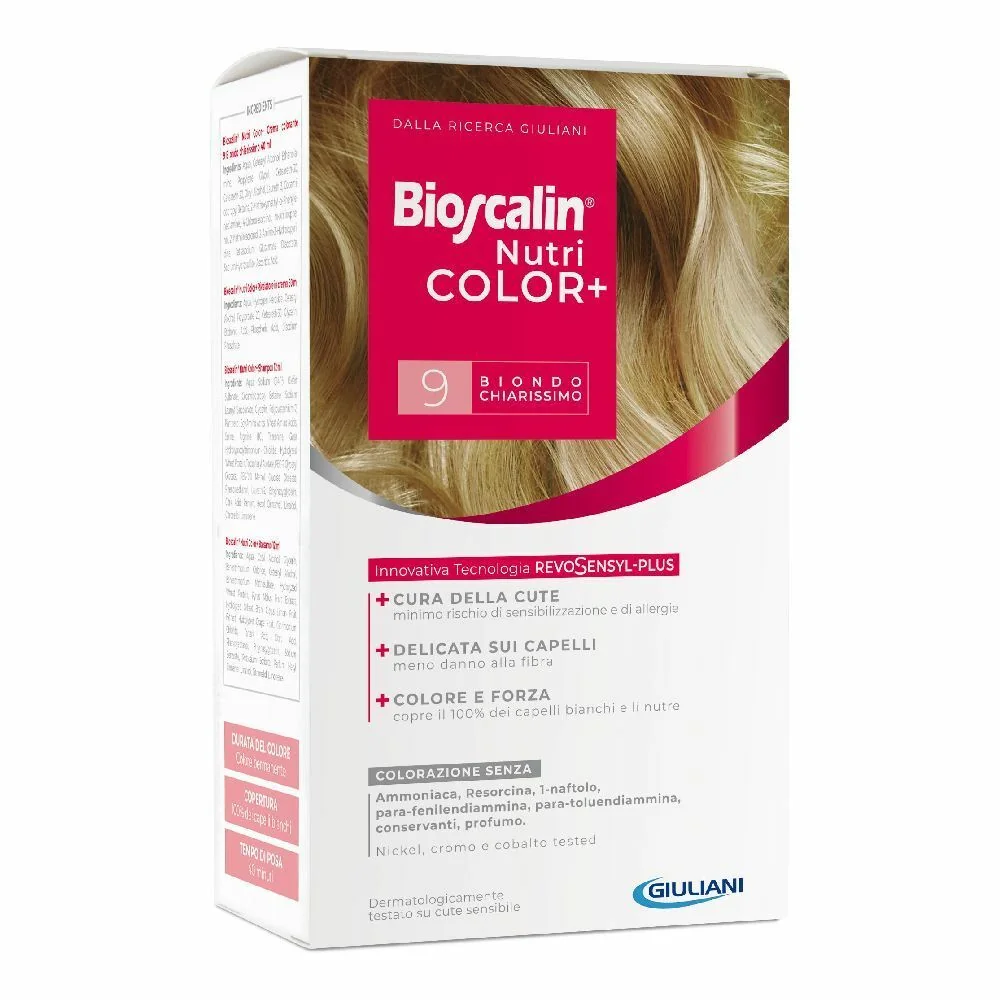 BIOSCALIN NUTRI COLOR PLUS 9 BIONDO CHIARISSIMO