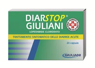 DIARSTOP 1,5 MG LOPERAMIDE CLORIDRATO 20 CAPSULE