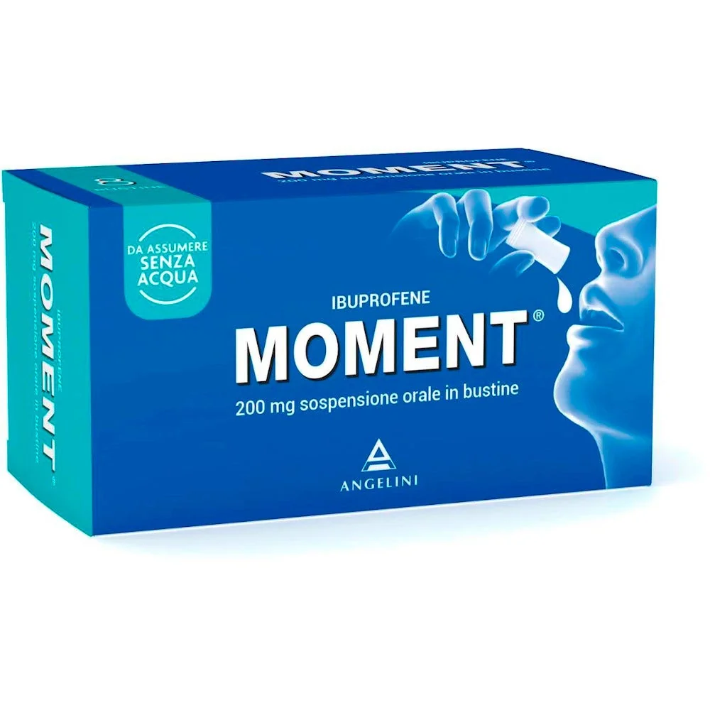 MOMENT LIQUIDO 200 MG 8 BUSTINE