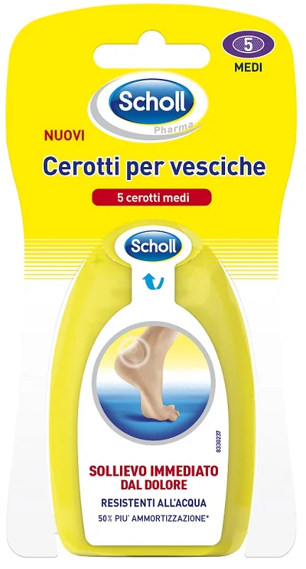 SCHOLL CEROTTI VESCICHE PER DITA DEI PIEDI 6 CEROTTI