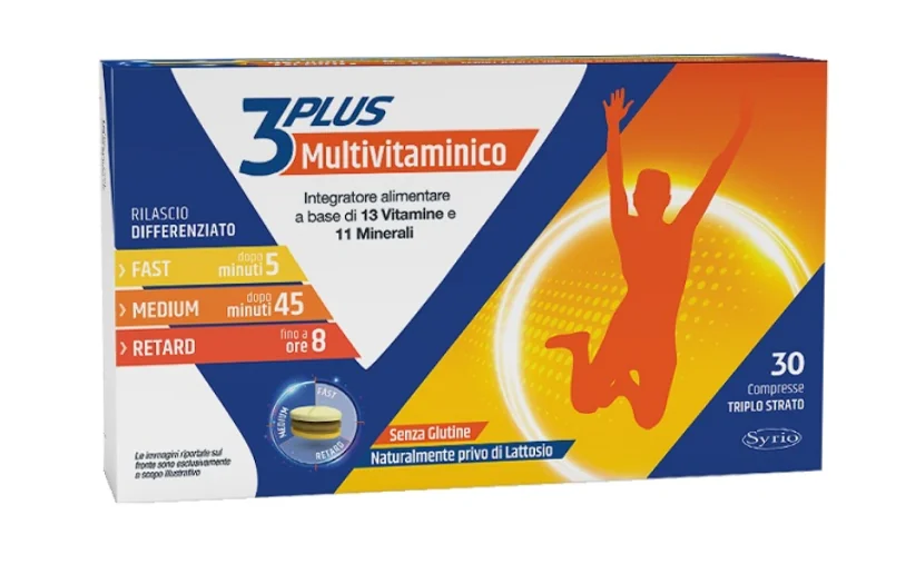 MULTIVITAMINICO 3PLUS 30CPR