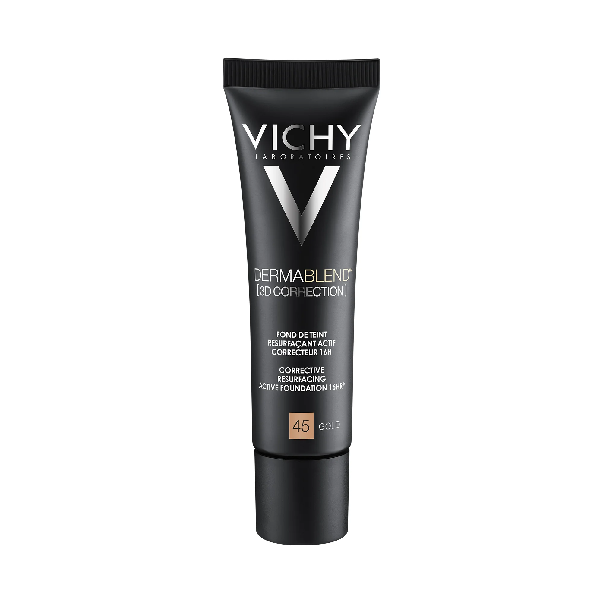 Vichy Dermablend 3D Correction Fondotinta SPF 25 45 Gold 30 ml Correttore Levigante Attivo