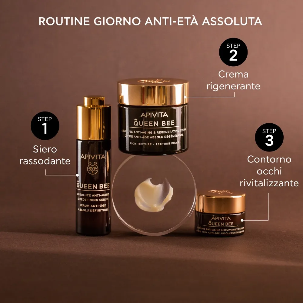 Apivita Queen Bee Rich Texture 50 ml Antietà Rigenerante