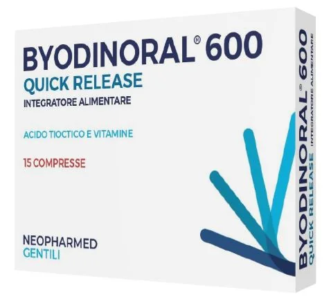 BYODINORAL 600 INTEGRATORE 15 COMPRESSE