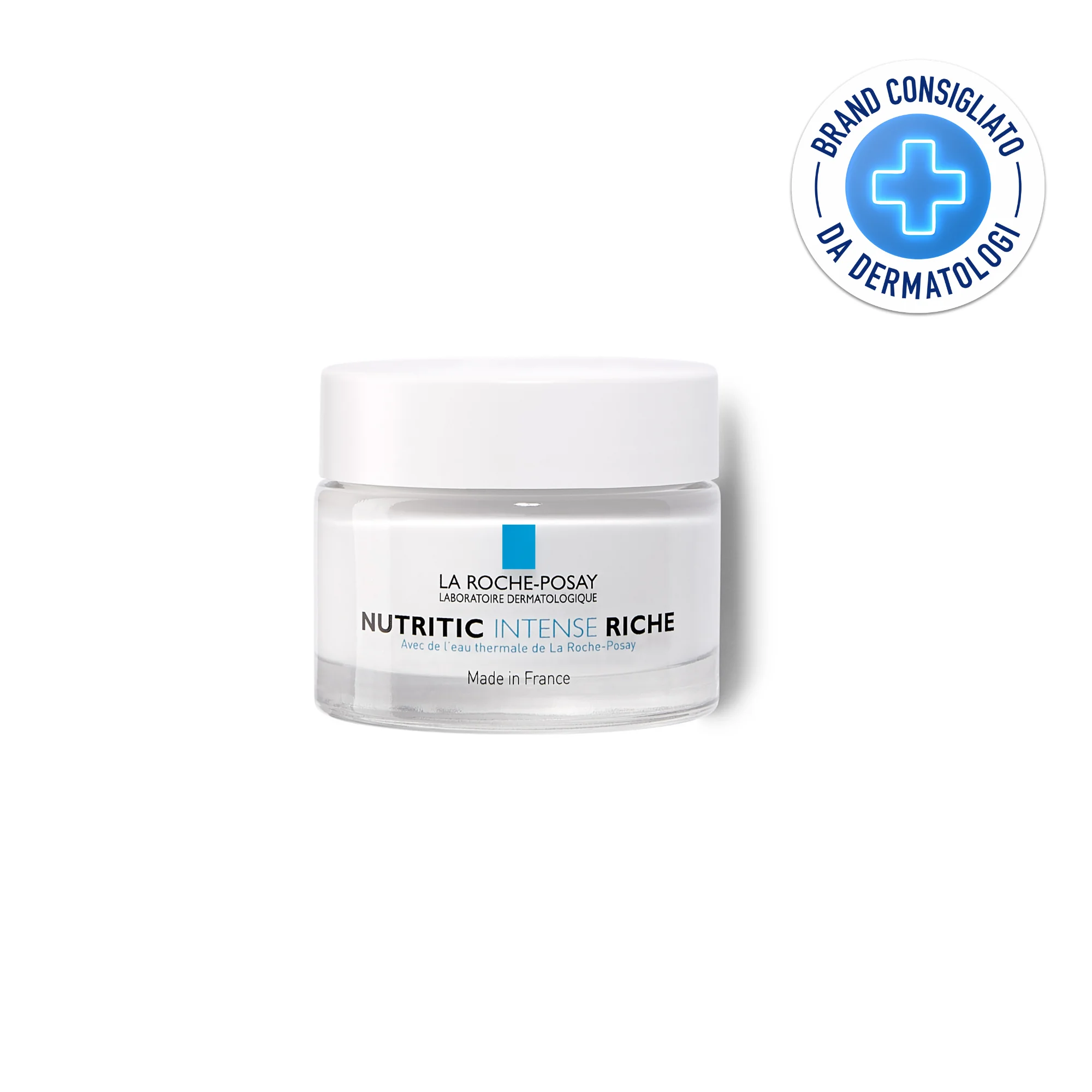 La Roche Posay Nutritic Intense Riche Crema Nutri-Ricostituente Vaso 50 ml Pelle sensibile e secca