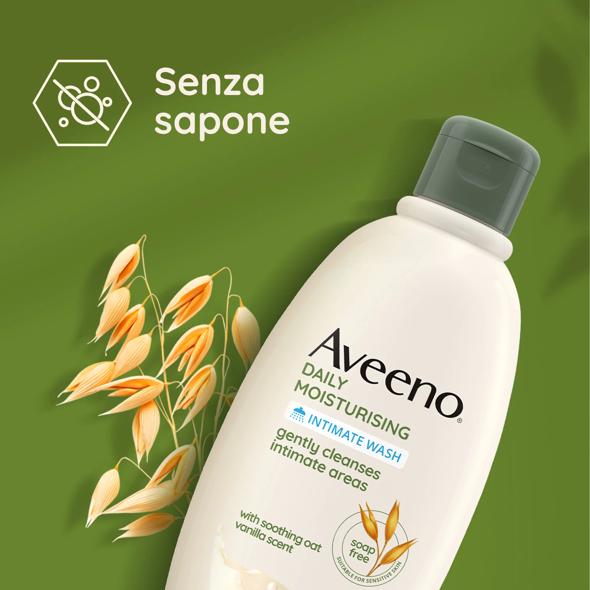 Aveeno  Daily Moisturizing Detergente Intimo 300 Ml Senza Sapone