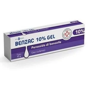 BENZAC 40 G GEL 10% PEROSSIDO DI BENZOILE