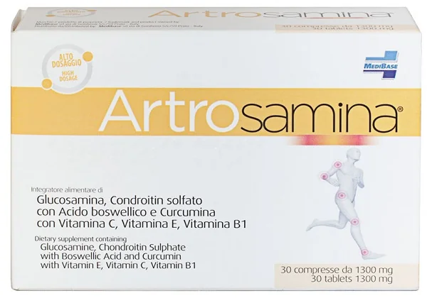 ARTROSAMINA INTEGRATORE BENESSERE ARTICOLARE 30 COMPRESSE