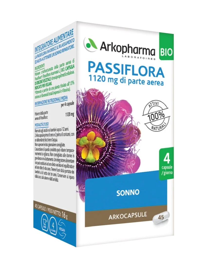 ARKOPHARMA PASSIFLORA BIO 45 CAPSULE