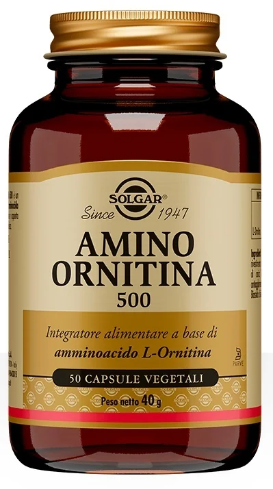 AMINO ORNITINA 500 50 CAPSULE VEG