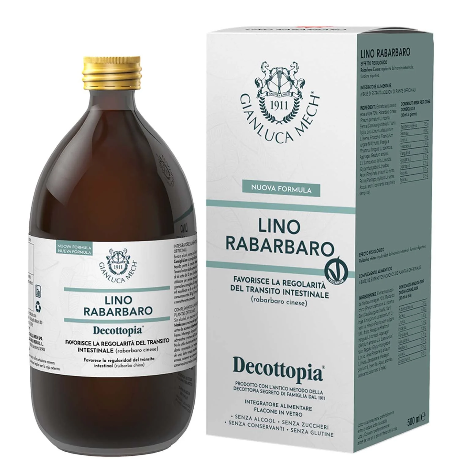 LINO RABARBARO 500ML 2021