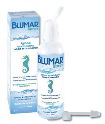 BLUMAR SPRAY SOLUZIONE ISOTONICA PULIZIA NASO E ORECCHIE 100 ML