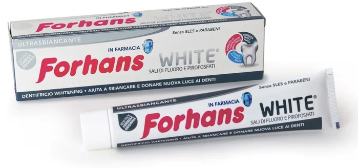 FORHANS WHITE DENTIFRICIO SBIANCANTE 75 ML