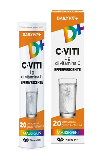 MASSIGEN C VITI 20 COMPRESSE EFFERVESCENTI