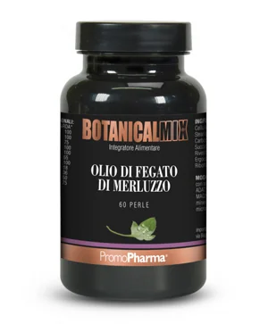 PROMOPHARMA BOTANICALMIX OLIO DI FEGATO DI MERLUZZO 60 PERLE