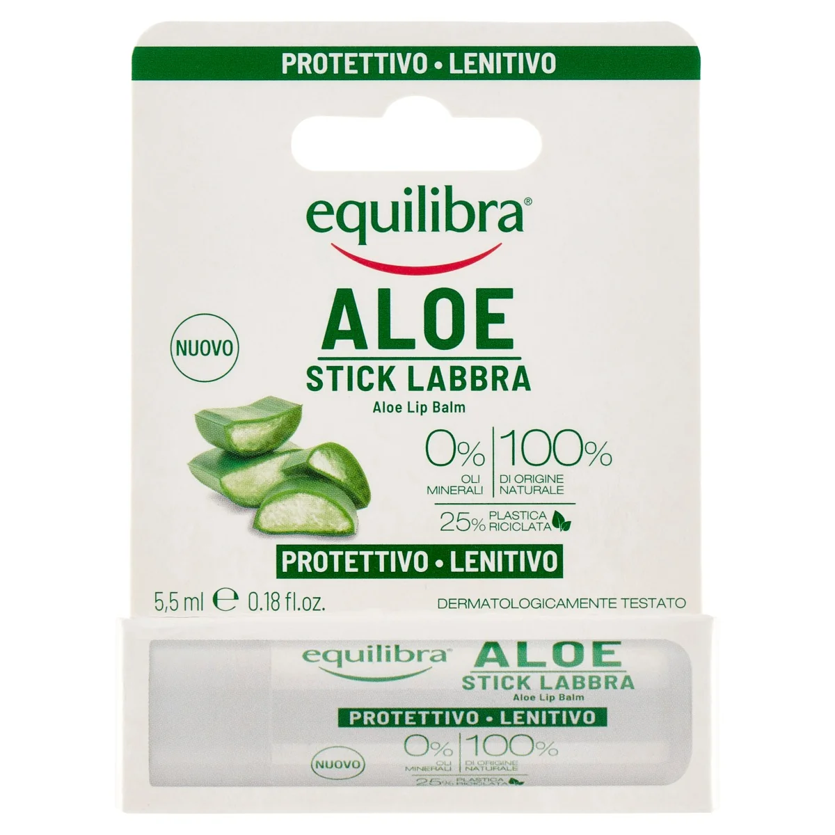 EQUILIBRA STICK LABBRA ALOE 5,5 ML