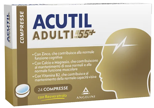 ACUTIL ADULTI 55+ 24 COMPRESSE