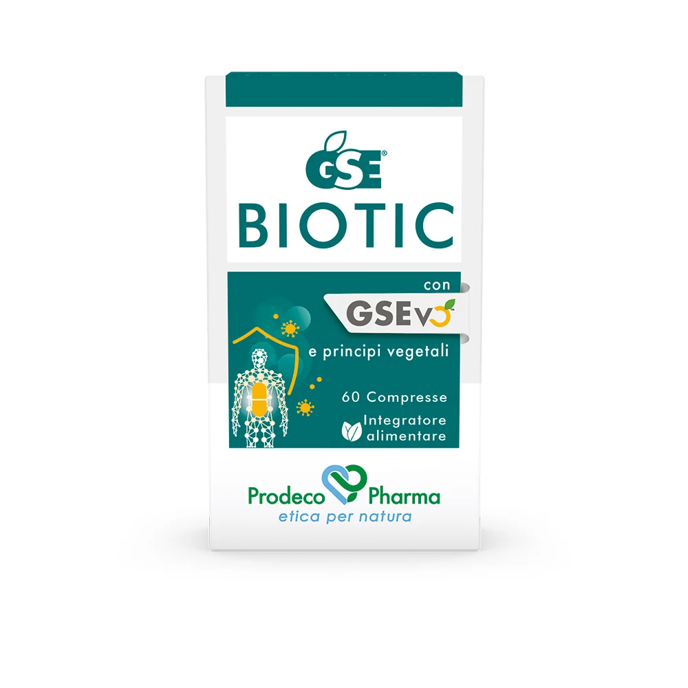 Gse Biotic 60 Compresse favorisce l’equilibrio fisiologico