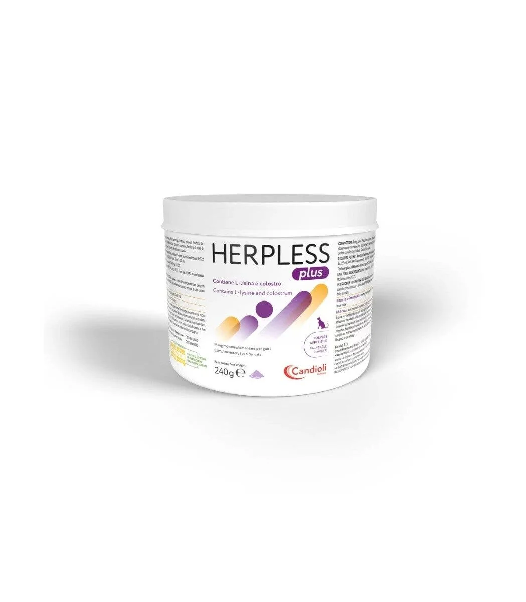 HERPLESS PLUS POLVERE 240G