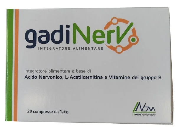 GADINERV INTEGRATORE SISTEMA NERVOSO 15 COMPRESSE