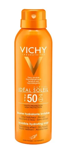 VICHY IDEAL SOLEIL SPRAY INVISIBLE SPF 50 200 ML