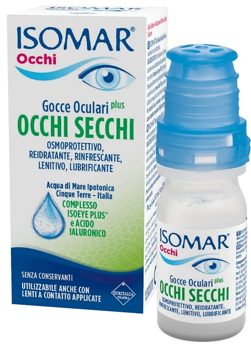 ISOMAR OCCHI SEC PLUS0,2% 10ML