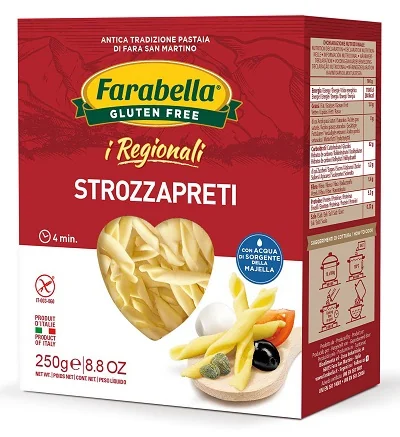 FARABELLA I REGIONALI STROZZAPRETI RUSTICI SENZA GLUTINE 250 G