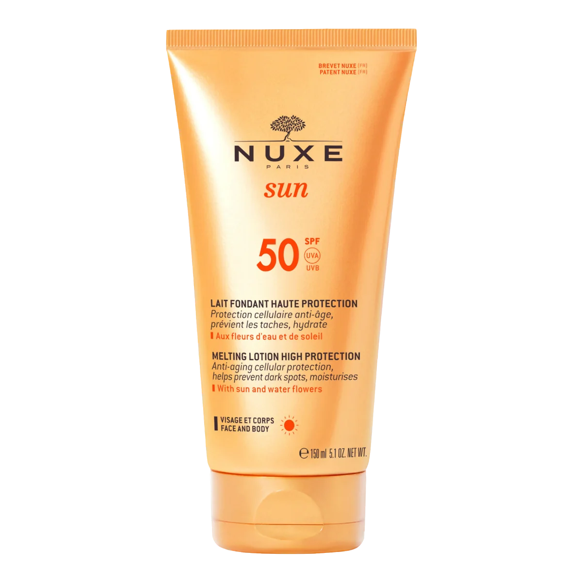 NUXE SUN LATTE SPF50 150 ML