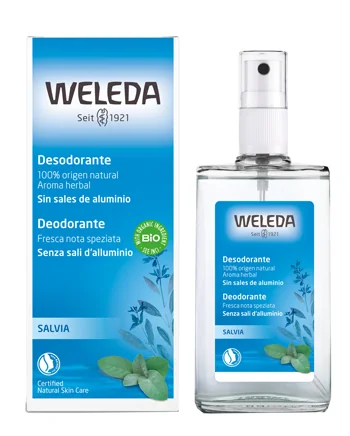 WELEDA DEODORANTE SPRAY RINFRESCANTE ALLA SALVIA 100 ML