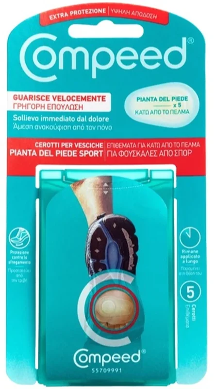 COMPEED VESCICHE PIAN PIED 5 PEZZI